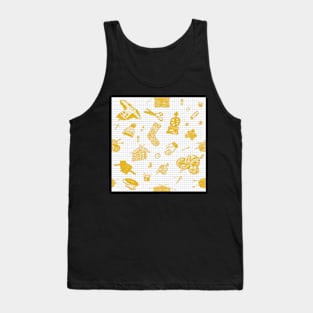 Tak Dee Sock - Yellow Tank Top